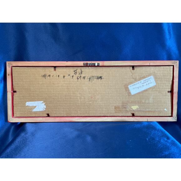 Red Frame Water Color Butterfly Art Chinese Words I Love You - Picture 5 of 5